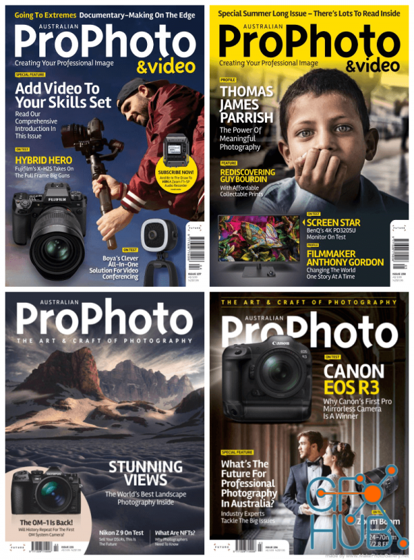 Australian ProPhoto – 2022 Full Year Issues Collection (True PDF)