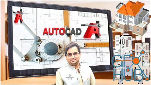 Udemy – Complete 2D + 3D Autocad Course From Beginners To Expert 2022