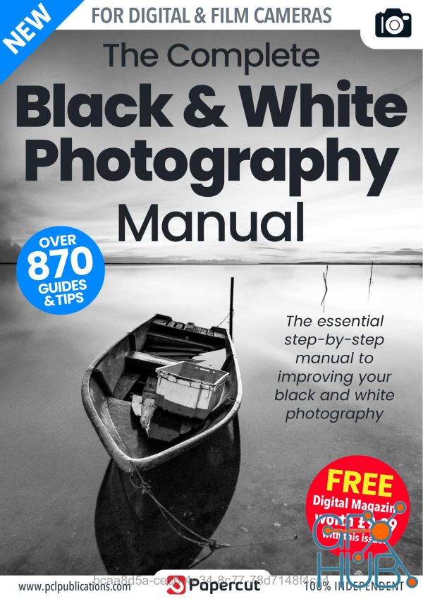 The Complete Black & White Photography Manual – 2nd Edition, 2022 (True PDF)