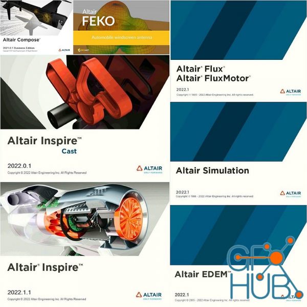 Altair Software Bundle 2022.2.0 (Dec 2022) Win x64