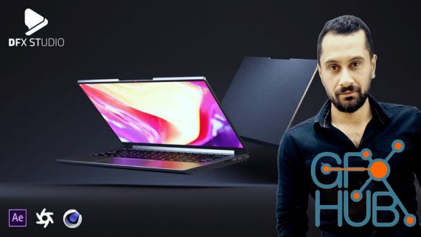 Udemy – Cinema 4D : How to create a 3D Laptop Promo