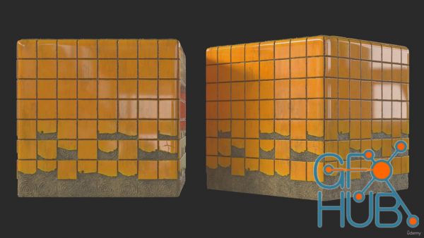 Udemy – Broken Tiles – Substance 3D Designer