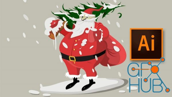 Udemy – Creating Santa Claus Character in Adobe Illustrator