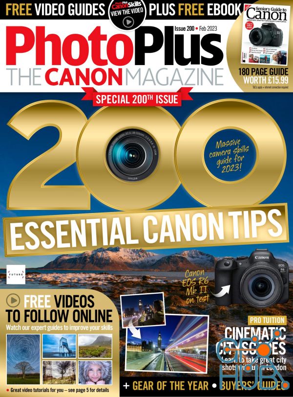 PhotoPlus The Canon Magazine – Issue 200, February 2023