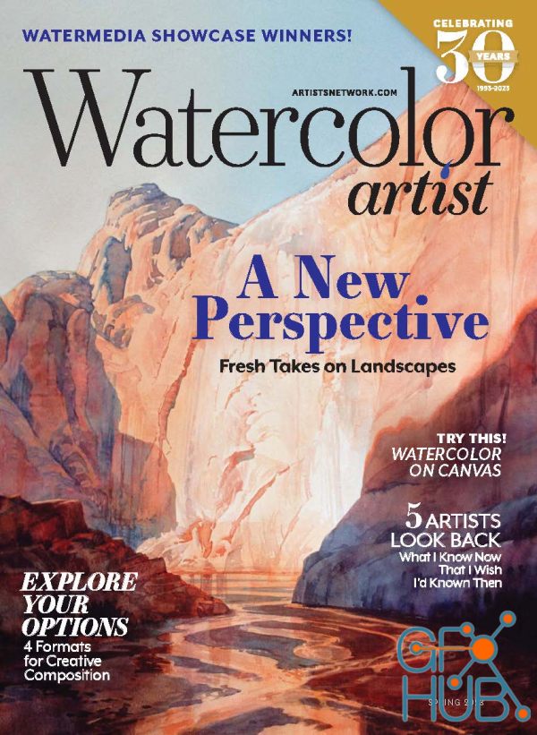 Watercolor Artist – Spring 2023 (True PDF)