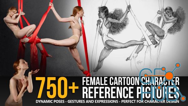 ArtStation – 750+ Female Cartoon Character Reference Pictures