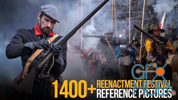 ArtStation – 1400+ Reenactment Festival Reference Pictures