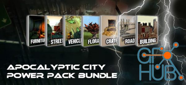 Reallusion – iClone – Apocalyptic City Power Pack Bundle