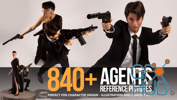 ArtStation – 840+ Agents Reference Pictures 