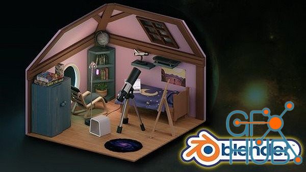 Udemy – Mastering The Art Of Isometric Room Design In Blender 3