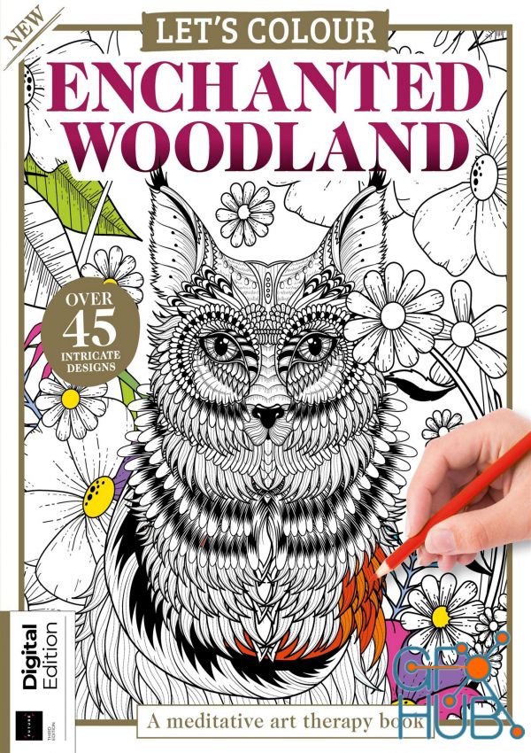 Let's Colour – Enchanted Woodland, 3rd Edition, 2023 (True PDF)