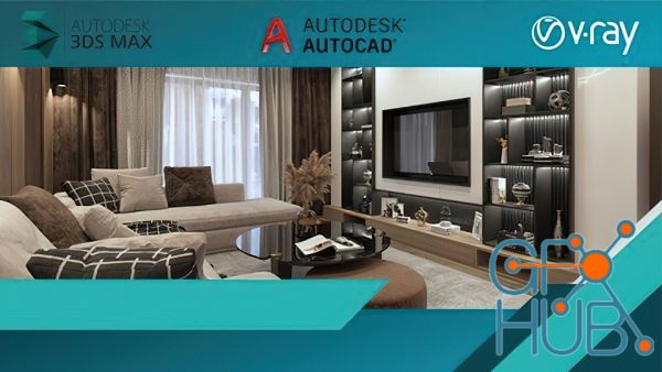 Udemy – Modeling Realistic Living In 3Ds Max