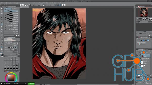 Udemy – CLIP STUDIO PAINT: Drawing a warrior