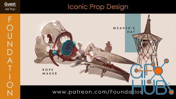 ArtStation – Foundation Art Group – Iconic Prop Design with Airi Pan