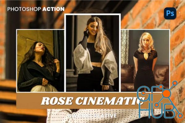 Envato – Roses Cinematic Photoshop Action