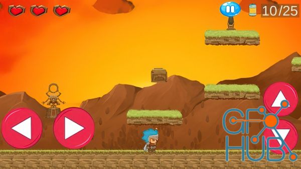 Udemy – 2D Platformer Game In Unity With Playmaker And Touch Control