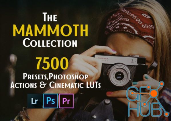 InkyDeals – The Mammoth Collection: 7500 Presets, Photoshop Actions and Cinematic LUTs