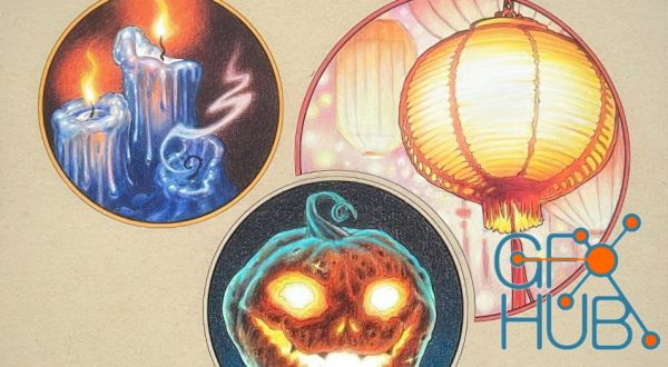 Udemy – Fantasy Glow Effects // With Colored Pencils