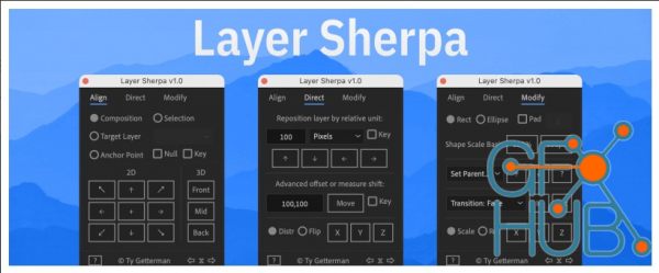 Aescripts – Layer Sherpa v1.0 (Win/Mac)