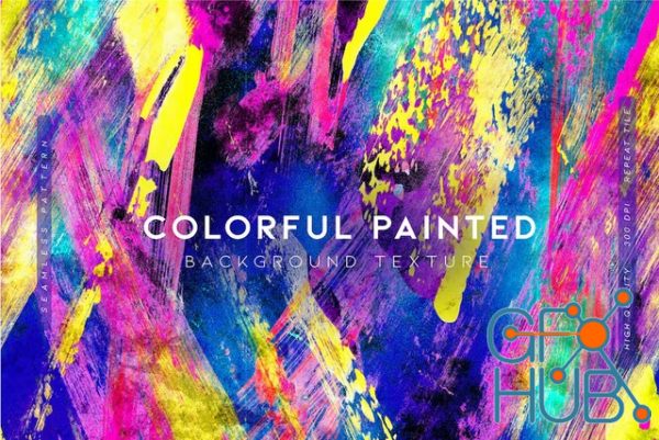 Envato – Colorful Painted Texture