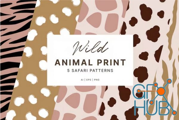 Wild Animal Patterns Collection