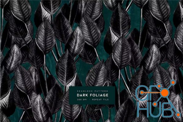 Dark Foliage Background