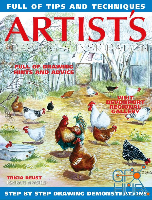 Artists Drawing & Inspiration – Issue 48, 2023 (True PDF)