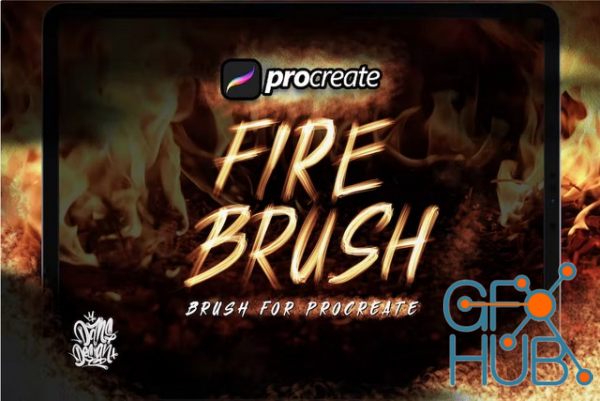 Dansdesign Fire Brush Procreate