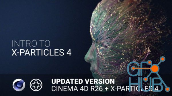 Skillshare – Intro to X-Particles 4: Creating Abstract Images in Cinema 4D R26