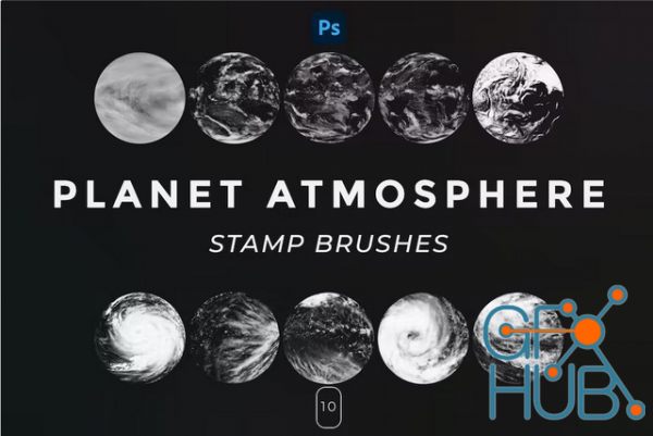 Planet Atmosphere Stamp Brushes