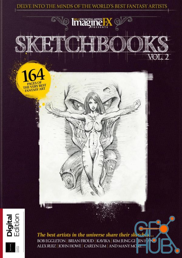 ImagineFX Presents – Sketchbook, Vol 2, 4th Revised Edition, 2023 (PDF)