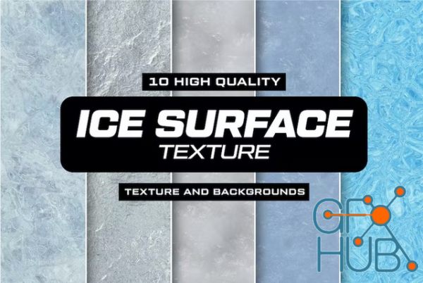 Envato – 10 Ice Surface Texture Pack