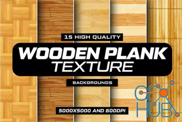 Envato – 15 Wooden Plank Texture Background