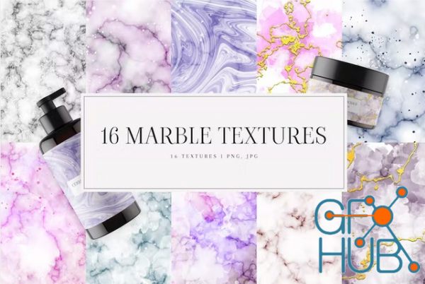 Envato – 16 Marble Textures