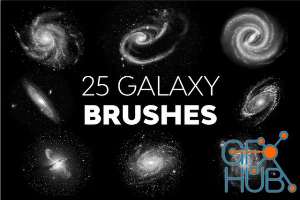 Envato – 25 Galaxy Brushes