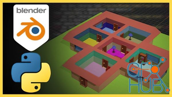 Udemy – Procedurally Generated House With Blender & Python