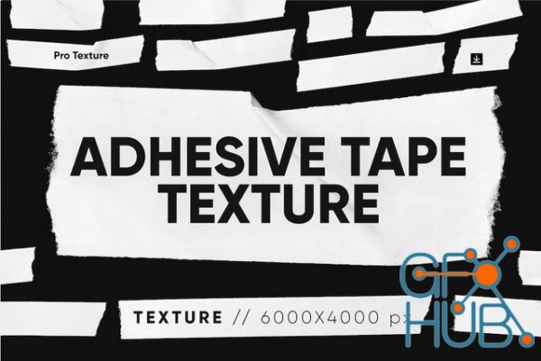 Envato – 20 Adhesive Tape Texture HQ