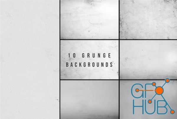 Envato – 10 Grunge Backgrounds Pack