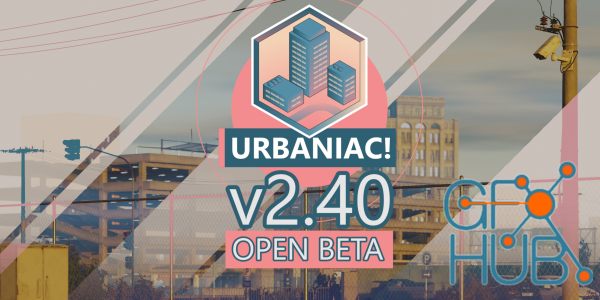Blender Market – URBANIAC! City Asset Pack V2.45 PRO
