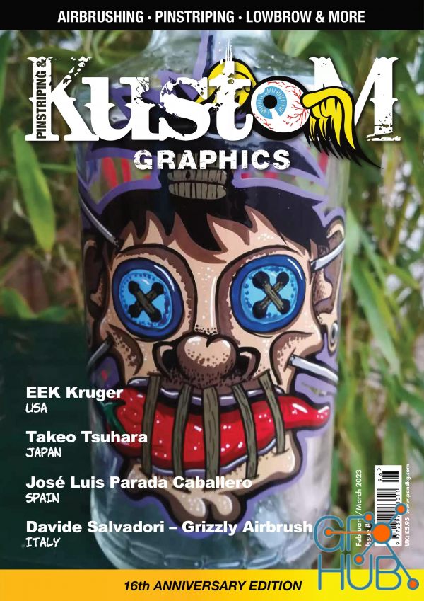 Pinstriping & Kustom Graphics – Issue 96, February-March 2023 (PDF)