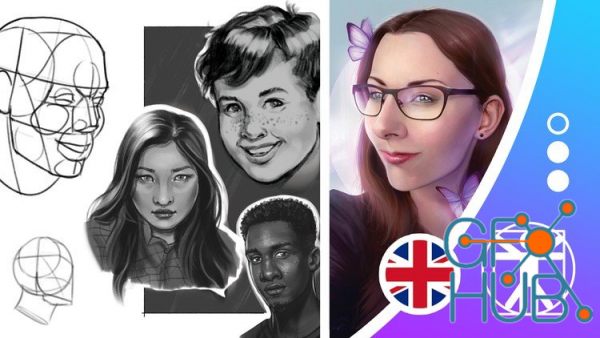 Udemy – Digital Portrait Drawing for Beginners and Advanced Students