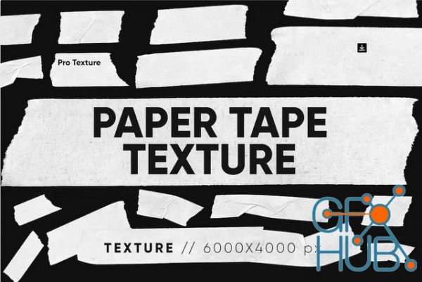 20 Paper Tape Texture | Vol.2