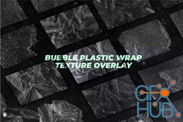 15 Bubble Plastic Wrap Texture Overlay