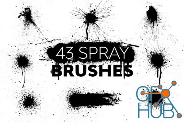 43 Spray Brushes